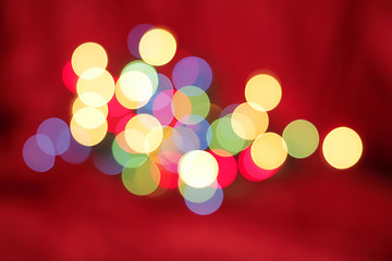 Image showing Christmas Light Abstract