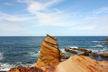 Image showing Rock Formation by Ocean