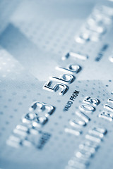 Image showing Credit card background