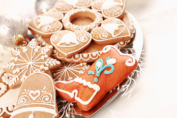 Image showing Gingerbread for Christmas