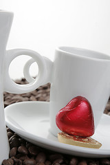 Image showing Coffee and Love