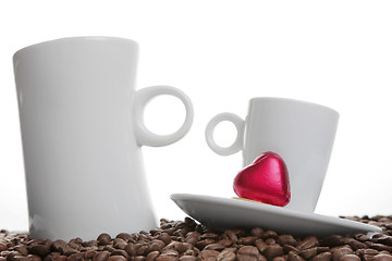 Image showing Coffee and Love