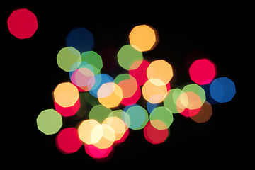 Image showing Christmas Light Abstract