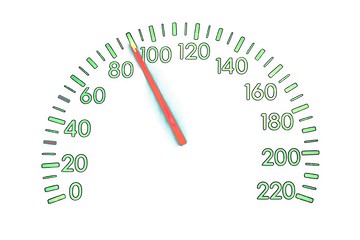 Image showing Speedometer