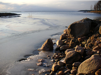 Image showing Ice lake