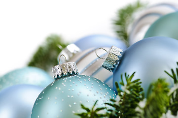 Image showing Christmas ornaments