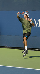 Image showing editorial luigi d'agord forehand us open 2009