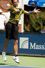 Image showing editorial Lester Cook forehand us open 2009