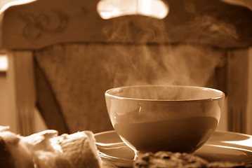 Image showing Hot soup