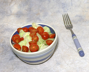 Image showing Salad Still Life