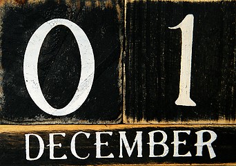 Image showing Retro - Calendar