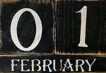 Image showing Retro - Calendar