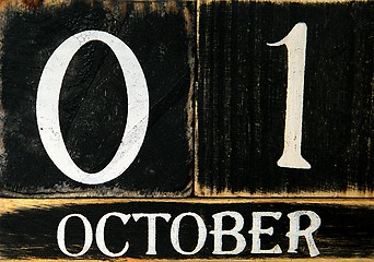 Image showing Retro - Calendar