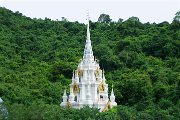 Image showing Temple in the jungle in Thailand