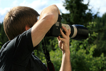 Image showing Photographer