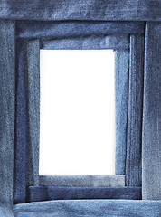 Image showing Denim frame