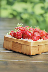 Image showing Strawberries