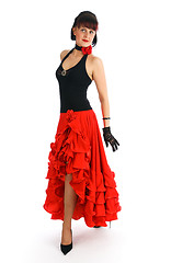 Image showing Flamenco dancer