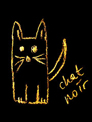 Image showing chat noir