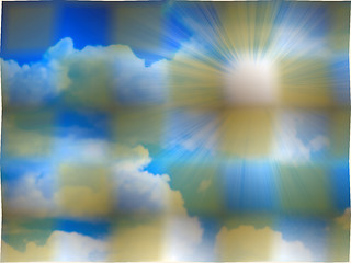 Image showing abstract sky