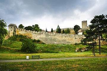 Image showing Kalemegdan fortress in Belgrade