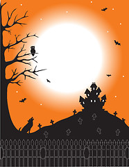 Image showing Halloween Scene