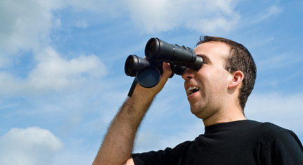 Image showing Bird Watcher