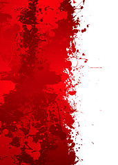 Image showing blood splat