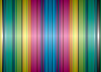 Image showing rainbow band background