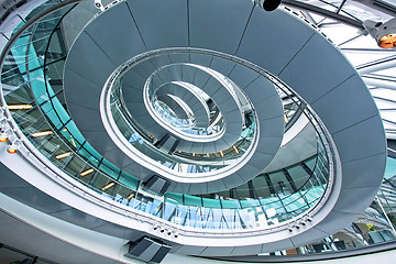 Image showing Ellipse stairway