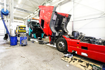 Image showing Truck service