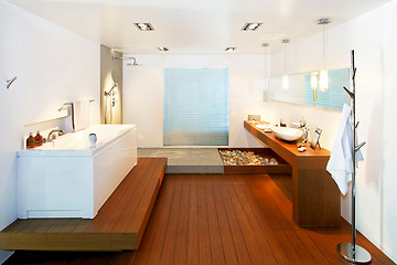 Image showing Natural bathroom