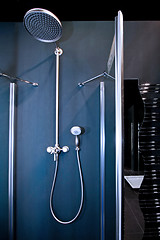 Image showing Shower blue