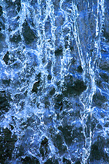 Image showing blue water background