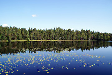 Image showing Blue Lake Reflections