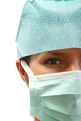 Image showing Female surgeon