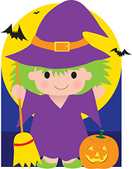 Image showing Witch Kid