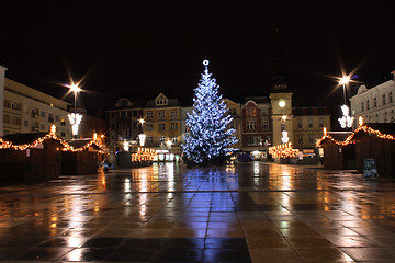 Image showing xmas tree in Ostrava