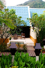 Image showing Thai bungalows.