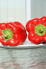 Image showing Red Bell Peppers