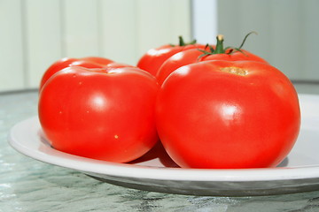 Image showing Red Tomatos