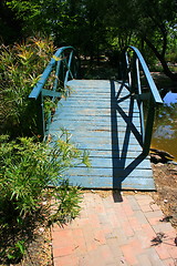 Image showing Wood Bridge