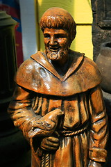 Image showing Statue of a Priest