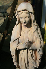 Image showing Statue of a Virgin Mary