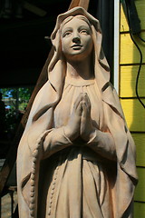 Image showing Statue of a Virgin Mary