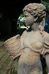 Image showing Statue of a Young Woman