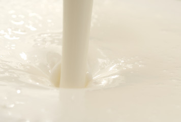 Image showing pouring yogurt