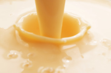 Image showing yougurt splash