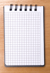 Image showing spiral notebook