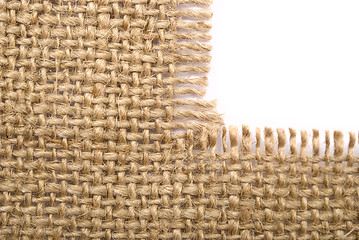 Image showing sackcloth material